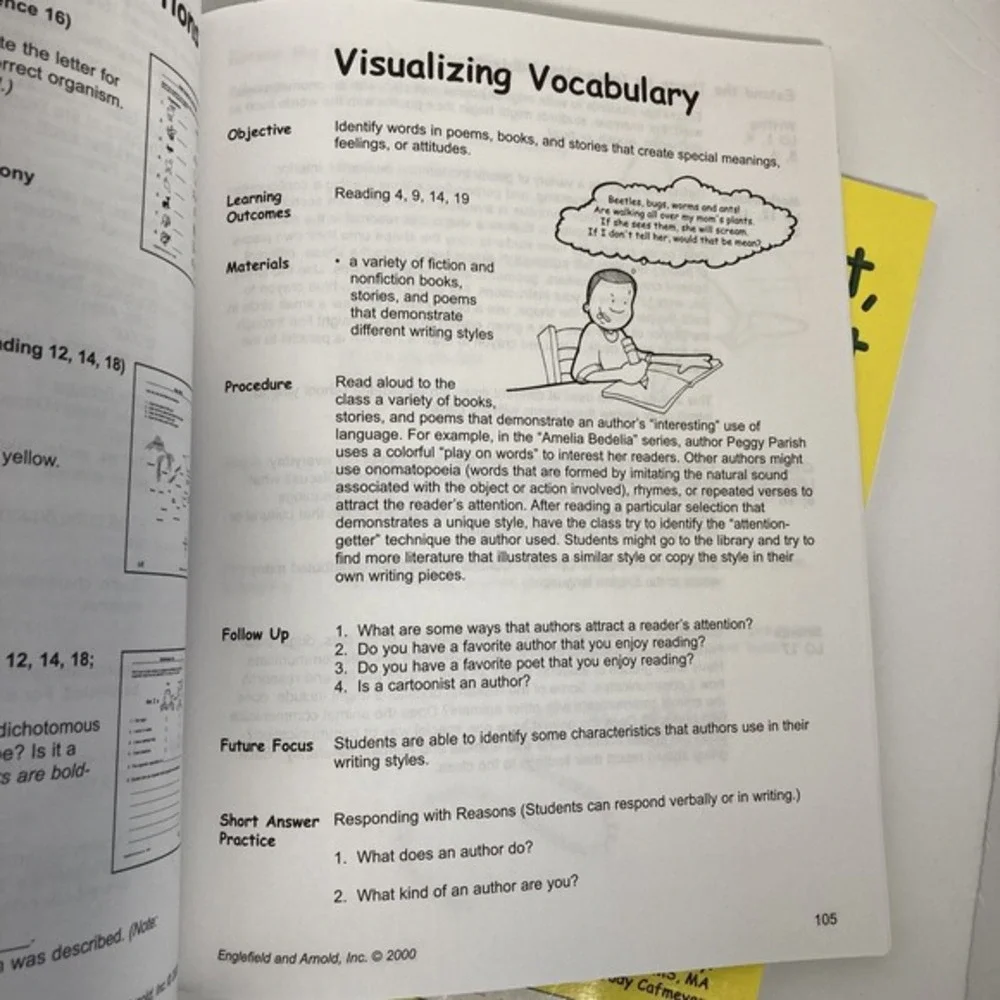 2nd‎ Gr Workbook Homeschool/Tutoring/Classroom RDG/Writing/Math w/Parent Book